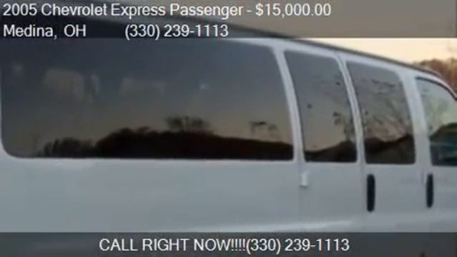 2005 Chevrolet Express Passenger 3500 155 WB RWD For Sale In