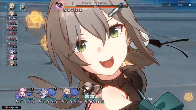 Huohuo x Topaz Fire Team & Mono Quantum Memory of Chaos Stage 10 (3 Stars) | Honkai Star Rail смотреть онлайн