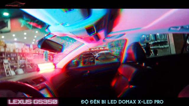 ĐỘ BI LED DOMAX X-LED PRO CHO XE LEXUS GS350