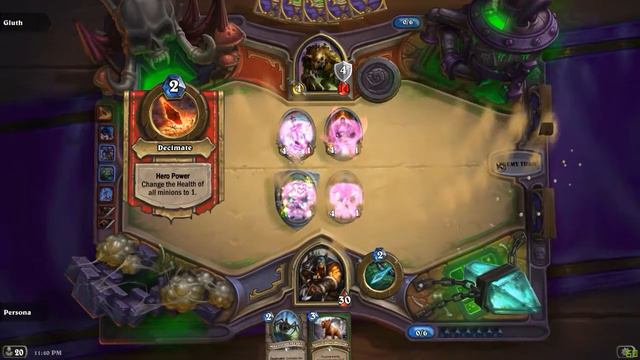 Hearthstone Naxxramas Gluth - Hunter смотреть онлайн