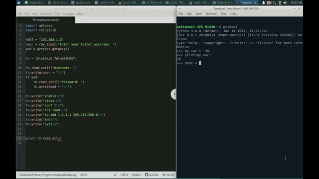 #Python #Network_programmabilty Python for Network Engineers -(PART-I) смотреть онлайн