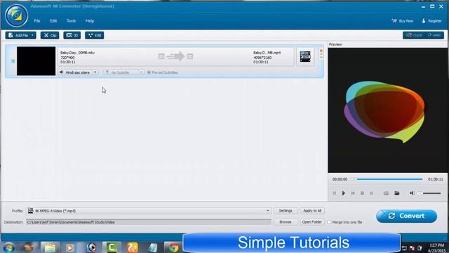 How To Use Aiseesoft 4K Converter To Convert 4K Video to 1080p/720p HD/SD Format смотреть онлайн