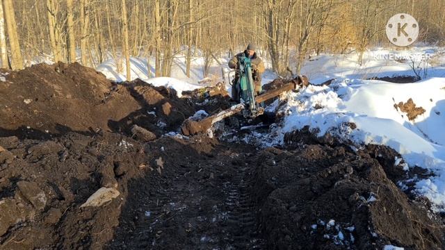 Тяжёлая железка .Коп металла экскаватором. смотреть онлайн