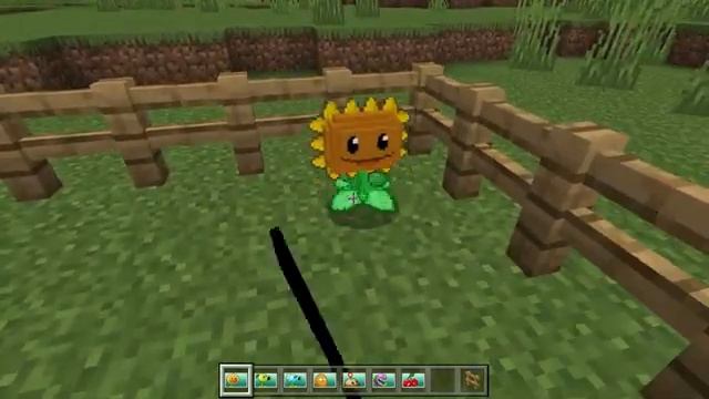 SERPVZ Plants VS Zombies ADDON NEW UPDATE in Minecraft PE смотреть онлайн