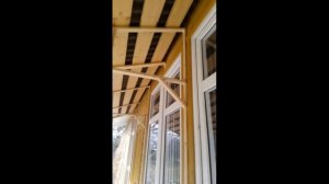 Козырёк для летней веранды.Длиной в 6 метров без центральной опоры.