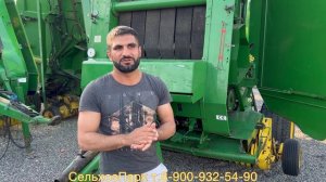 John Deere | НАСТОЯЩИЙ ПРЕСС-ПОДБОРЩИК | Карам 👍