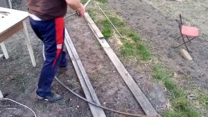 Как сделать арку для теплицы своими руками. Самый простой способ.