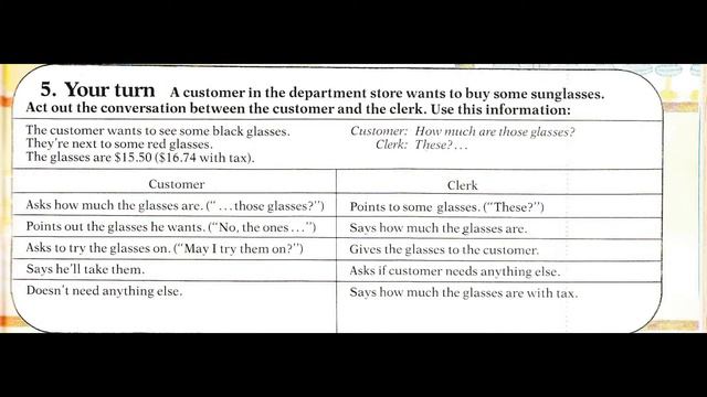 Real English Course - Going Shopping - Dept. Store + Grammar - Reading & Writing Practice (UPDATED) смотреть онлайн