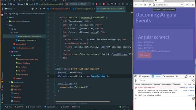 Angular Fundamentals (darija) - Communicating with Parent Component using @Output -07 смотреть онлайн