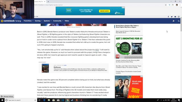 Katsuhiro Harada Says Tekken X Street Fighter May Not Happen??!! смотреть онлайн