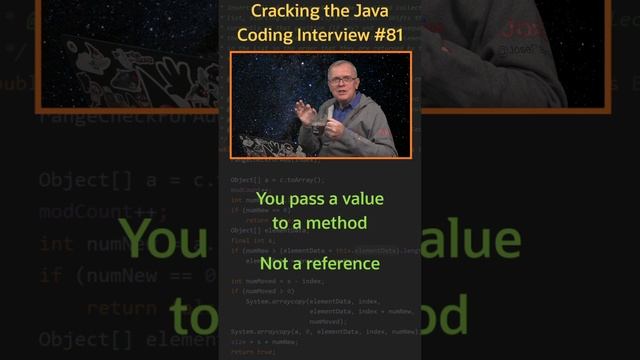 What does passing by value mean? - Cracking the Java Coding Interview смотреть онлайн