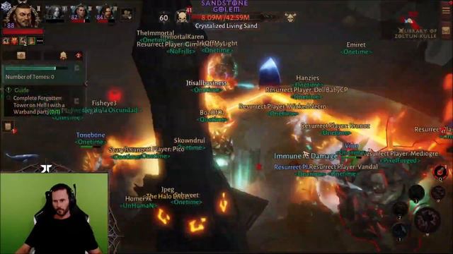 Hell 4 Golem 45 Million HP World Boss Diablo Immortal смотреть онлайн