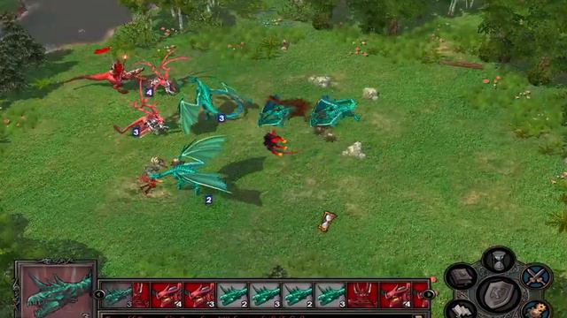 Highlight: Heroes of Might and Magic V (Part 10) - Inferno Campaign [ The Attack ] (Rage %) смотреть онлайн