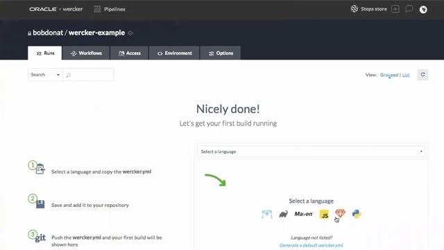 Integrate Oracle Developer Cloud Service with Wercker смотреть онлайн