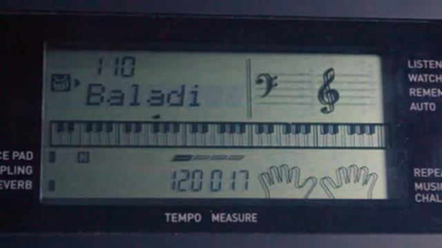 CASIO WORLD I RHYTHMS - 110 Baladi смотреть онлайн