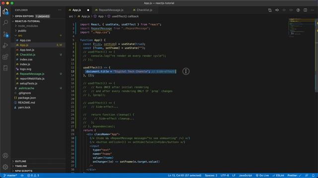 Learn React JS 2021 - Tutorial -3 || useEffect смотреть онлайн