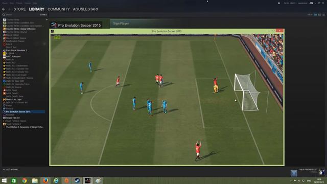 Gorefest is Cheater on PES 2015 Steam Version смотреть онлайн