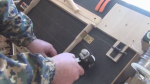 Улучшенный Станок для протяжки и натяжки проволоки на рамки