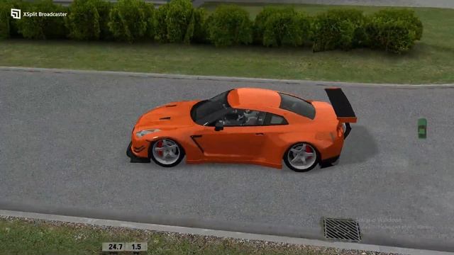 #lfs Live for Speed - Nissan GTR - R35 Liberty Walk (??? ???? ????) смотреть онлайн