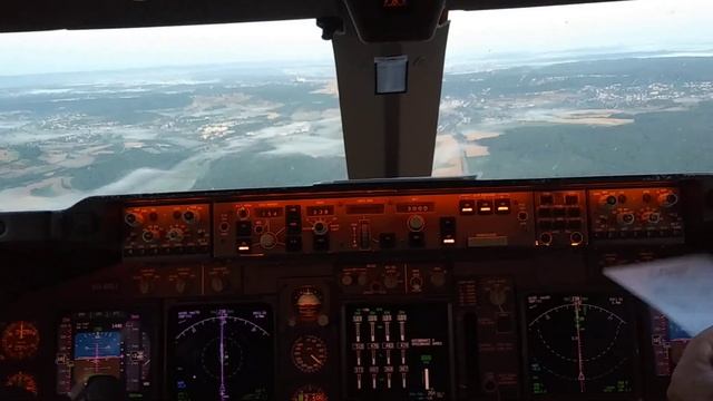 Landing At The Luxembourg Airport