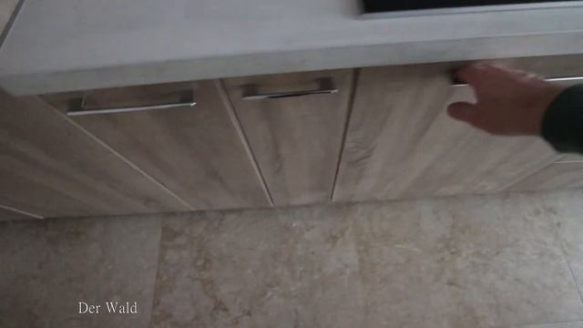 Проект и реализация кухни из ЛДСП "Egger" со встроенной техникой Москва ЖК "Утесов" смотреть онлайн