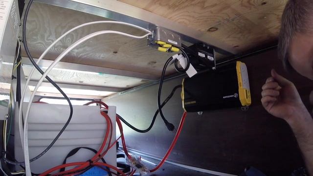 15amp Auto Transfer RV Power Inverter Install