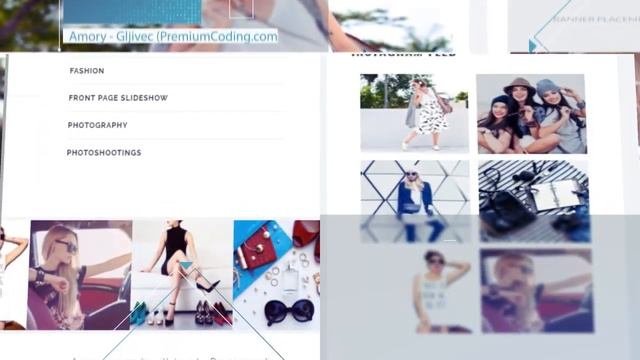Amory - A Responsive WordPress Blog Theme смотреть онлайн