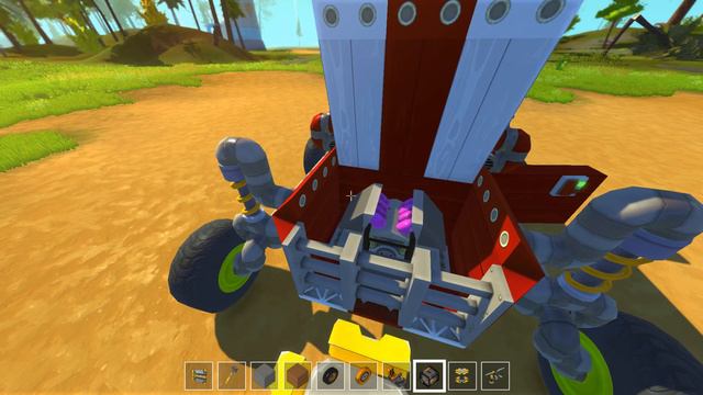 Scrap Mechanic - Необычный внедорожник. 21