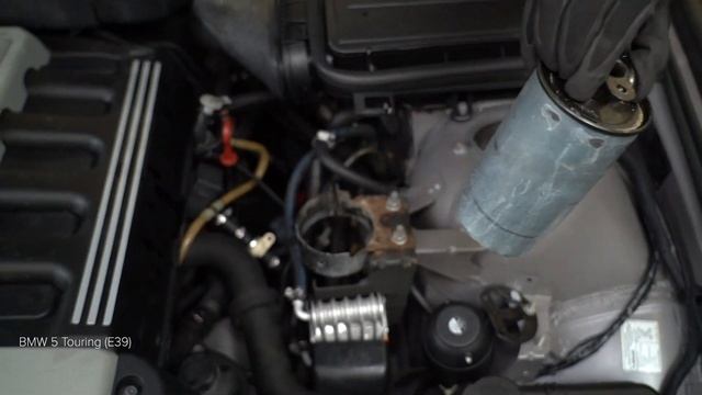 How To Change Fuel Filter BMW E39 Touring [TUTORIAL AUTODOC]