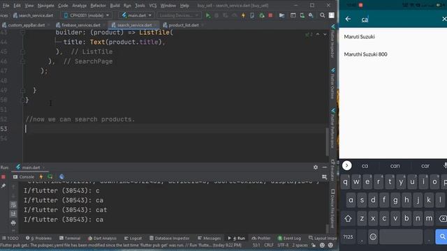 Flutter OLX Clone # Part 22 | Search Products смотреть онлайн