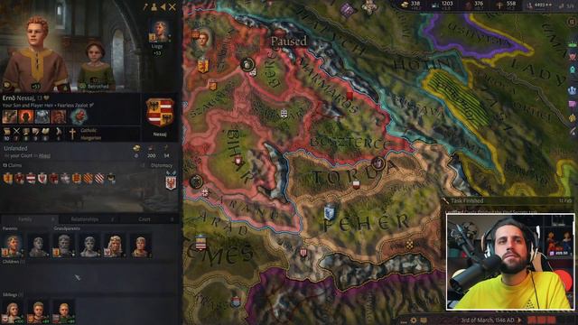 Crusader Kings III | 28. rész 🔴 Végigjátszás (Magyarország 1066) смотреть онлайн