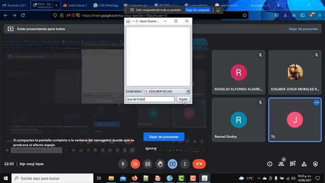 Chat Cliente-Servidor JAVA смотреть онлайн