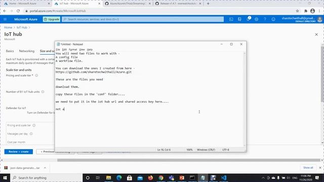 Azure Iot Hub | Send synthetic Json data to Azure IoT Hub - VID006 #Azure #Azureiothub смотреть онлайн