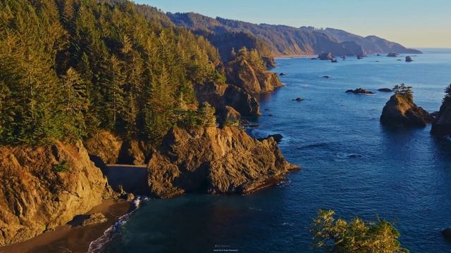 Captivating Oregon Coastline - Mac OS Sonoma Live Wallpaper Video смотреть онлайн