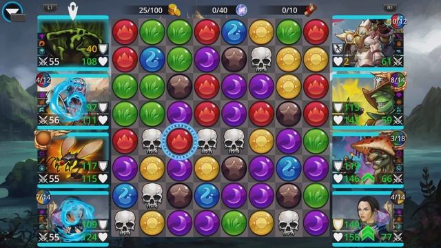 Gems of War How To Beat Goblins! Guide gameplay team and best strategy! смотреть онлайн