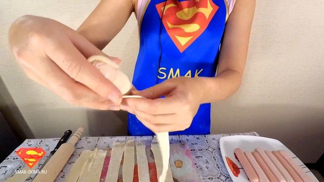 Как приготовить сосиски в тесте? Пошаговый рецепт смотреть онлайн