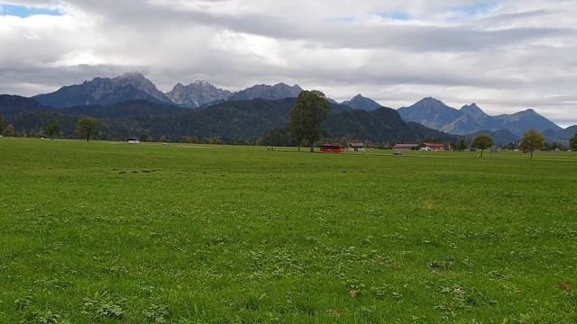 Красивые места Германии. Альпы.Швангау. Фюссен. смотреть онлайн