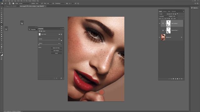 Как сделать красивый и ровный загар в PHOTOSHOP. смотреть онлайн