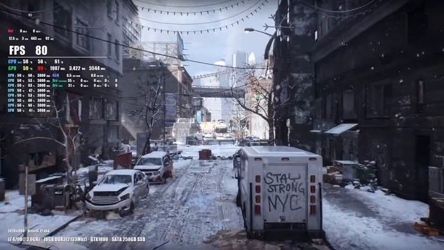 Tom Clancy's The Division Ultra DirectX 12, i7 4790, GTX 1080(11Gbps), 16gb ram смотреть онлайн