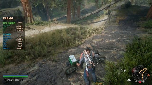 Days Gone GTX 1050Ti i5 2400 смотреть онлайн