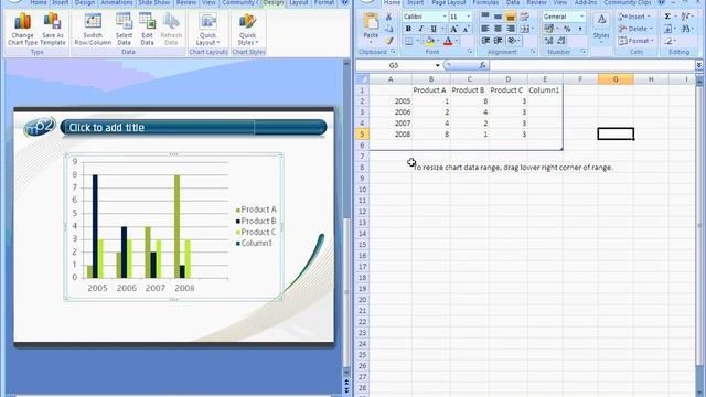 PowerPoint 2007 Creating PowerPoint Graphs смотреть онлайн