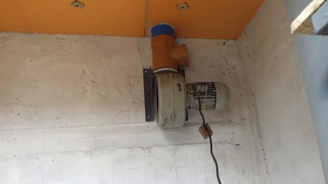 Вытяжка. Проверка работы обратного клапана. смотреть онлайн