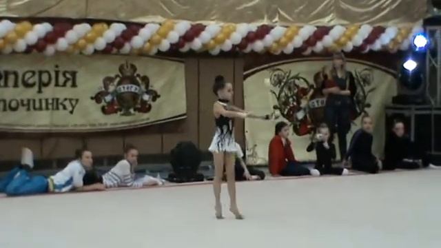 Павловская Милена, 2003 г.р., упражнение с булавами смотреть онлайн