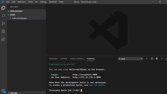 Create First React Project смотреть онлайн