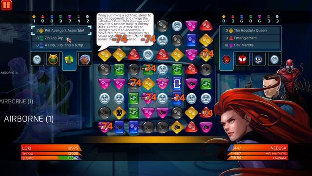 Marvel Puzzle Quest: PVP SIMULATOR (PET AVENGERS) | COSMO | THROG | LOKI ALLIGATOR смотреть онлайн