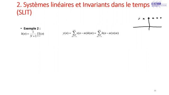 Exemples de calcul d'un produit de convolution pour les systèmes linéaires et invariants discrets смотреть онлайн