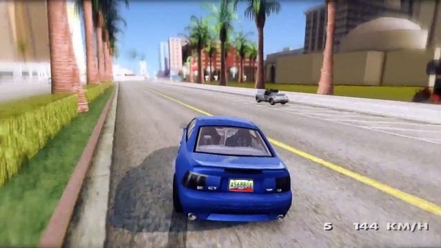 Ford Mustang 1999 Clean - GTA San Andreas _REVIEW смотреть онлайн