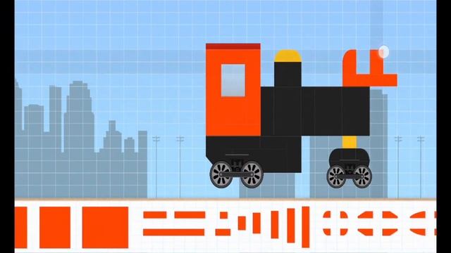 Labo Brick Train Game Compilation #19 Steam Trains смотреть онлайн