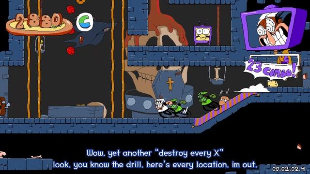 Pizza Tower Pizzascare All Achievements