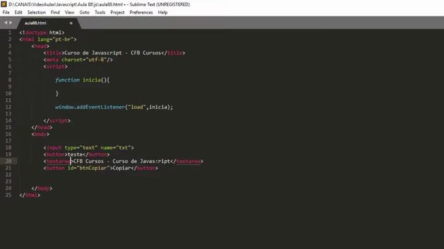 Curso de Javascript #88 - Capturando o elemento ativo na página - activeElement смотреть онлайн